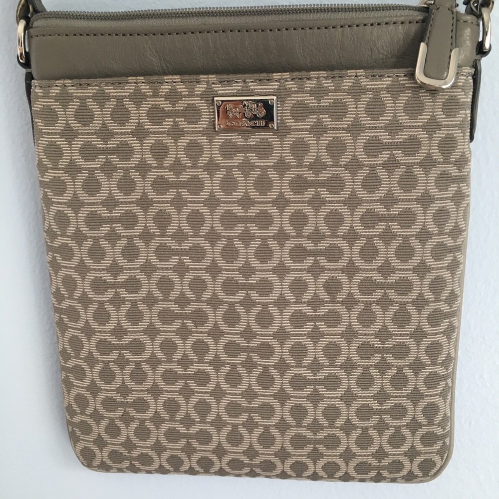 Coach Crossbody Messenger Gray